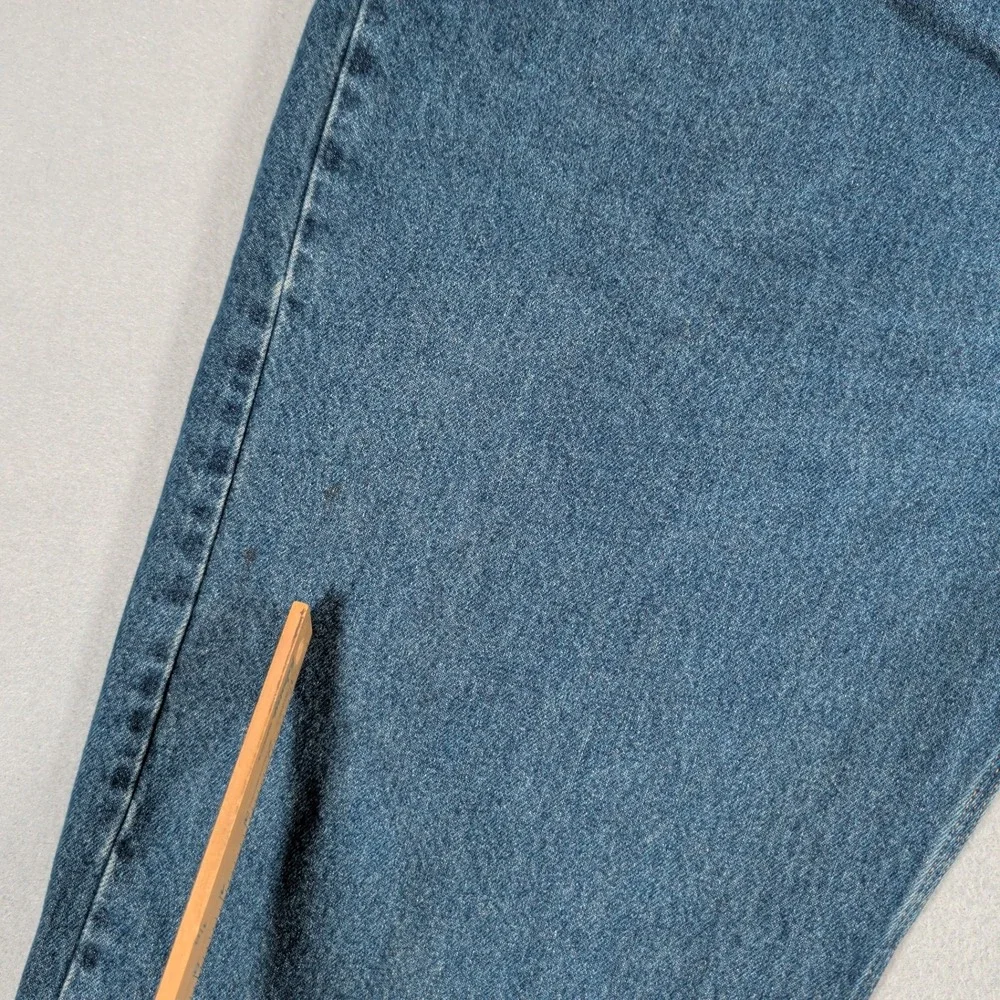 Carhartt Jeans Mens 48x28 Blue B460 DVB Relaxed Fit Workwear Denim Pants